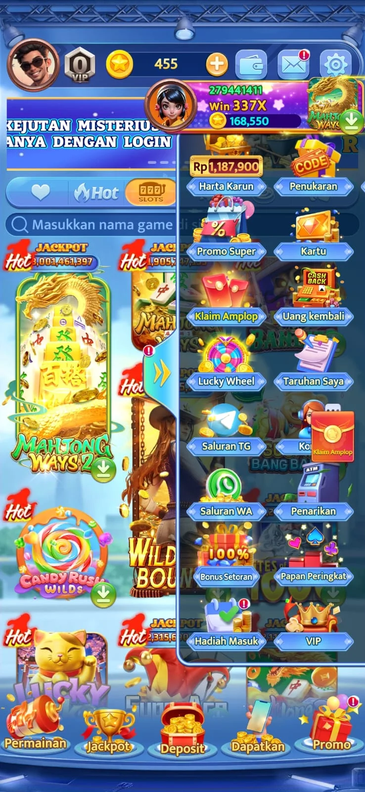 Mini games arcade BNI789